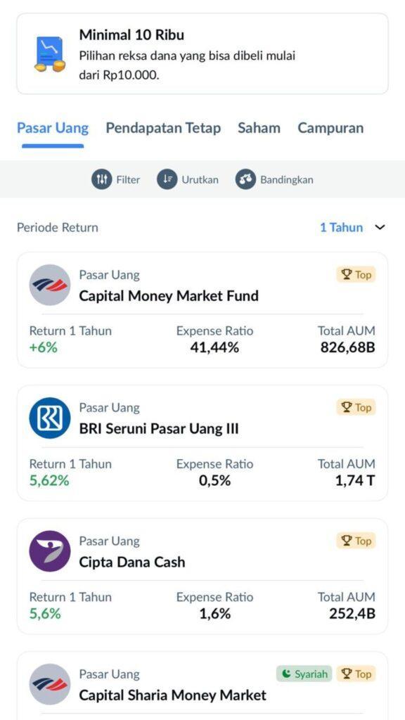 6 Akun Depo 10k Terbaik Untuk Investasi