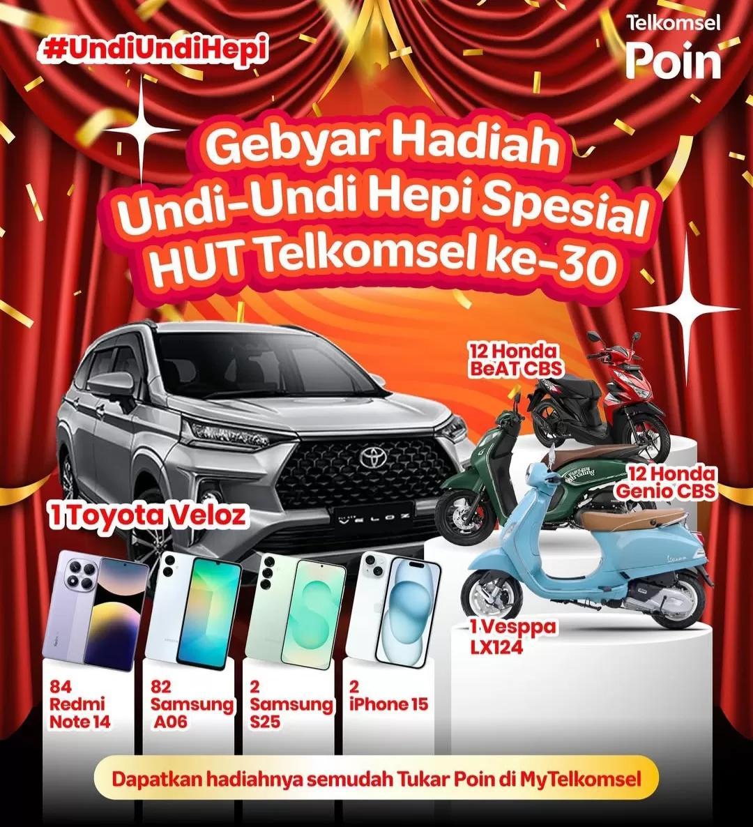 Raih Jackpot Telkomsel dengan Hadiah Menarik!
