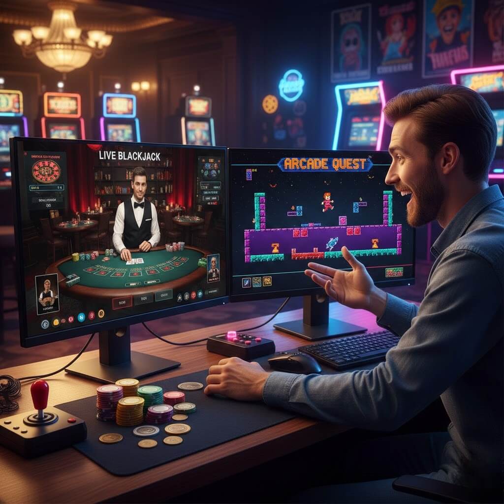 HOKIJOSS: Perbedaan Live Game dan Arcade Game, Mana Lebih Cuan?